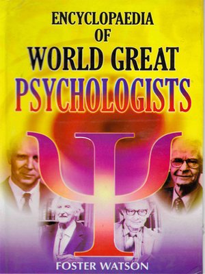 cover image of Encyclopaedia of World Great Psychologists (K-L)